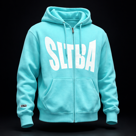 “Patched” zip-up (teal)