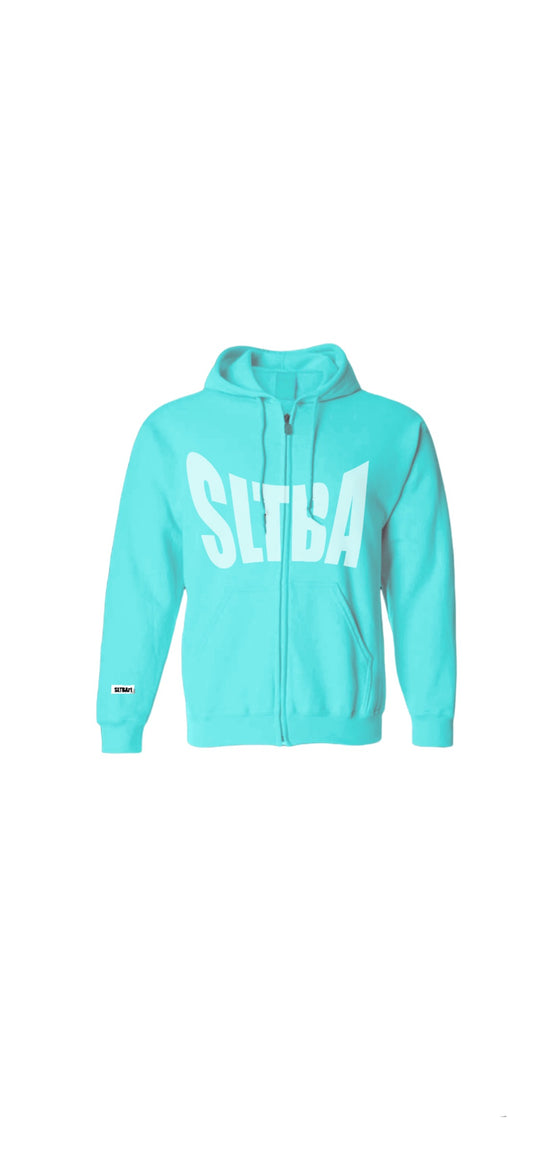 “Patched” zip-up (teal)